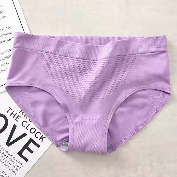 BlckBare™ Seamless Underwear – Women’s Mid-Waist Panties, Soft & Comfy Briefs