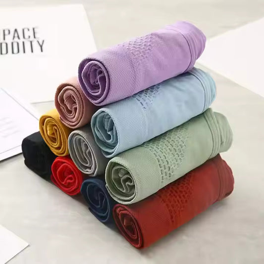 BlckBare™ Seamless Underwear – Women’s Mid-Waist Panties, Soft & Comfy Briefs