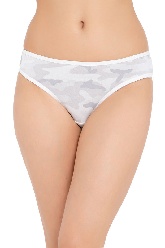 Pack of 2 Low Waist Printed Bikini Panties - Cotton
