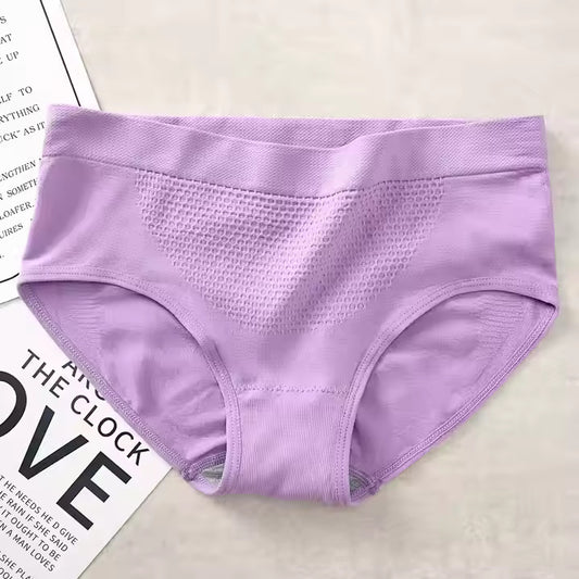 BlckBare™ Seamless Underwear – Women’s Mid-Waist Panties, Soft & Comfy Briefs
