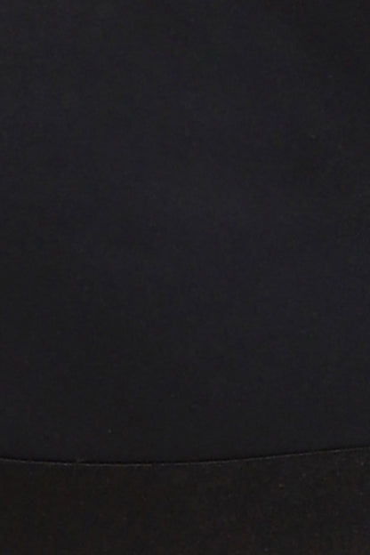 Black Cotton-Rich Non-Padded Non-Wired Multiway Strapless T-Shirt Bra