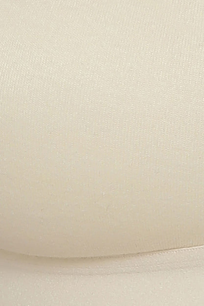 Nude Cotton Non-Padded Non-Wired Multiway Strapless T-Shirt Bra