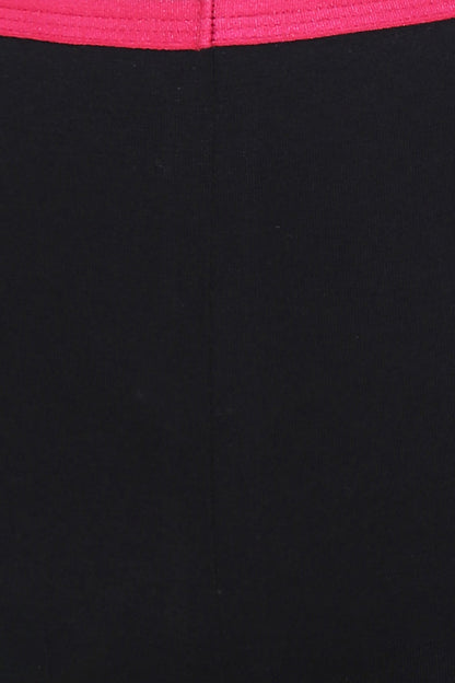 🖤 Cotton Mid-Waist Boyleg Panty in Black