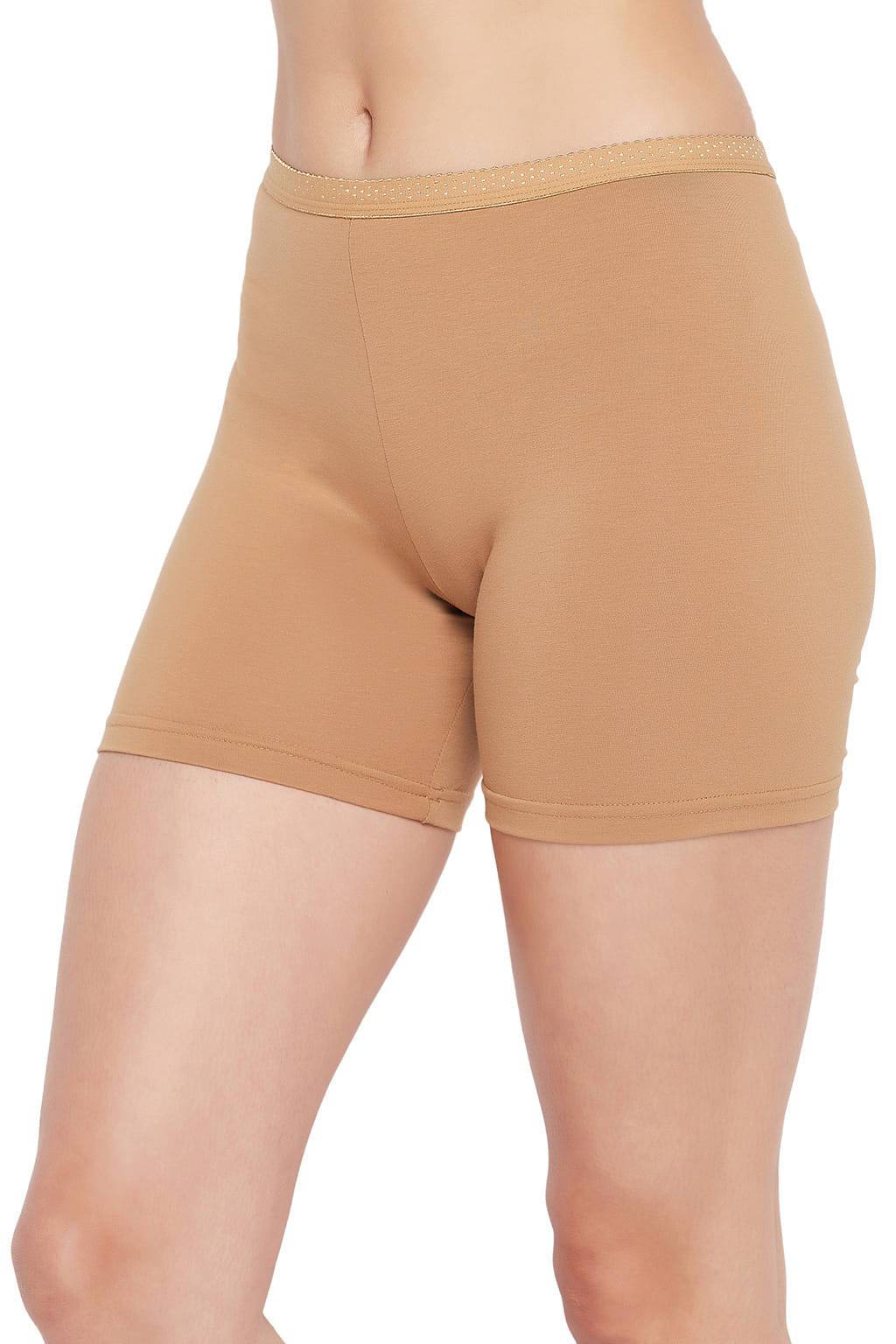 🤍 Nude Cotton Mid-Waist Boyleg Panty