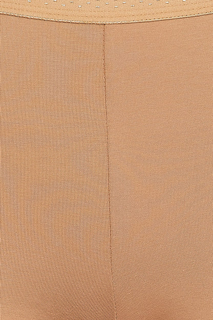 🤍 Nude Cotton Mid-Waist Boyleg Panty