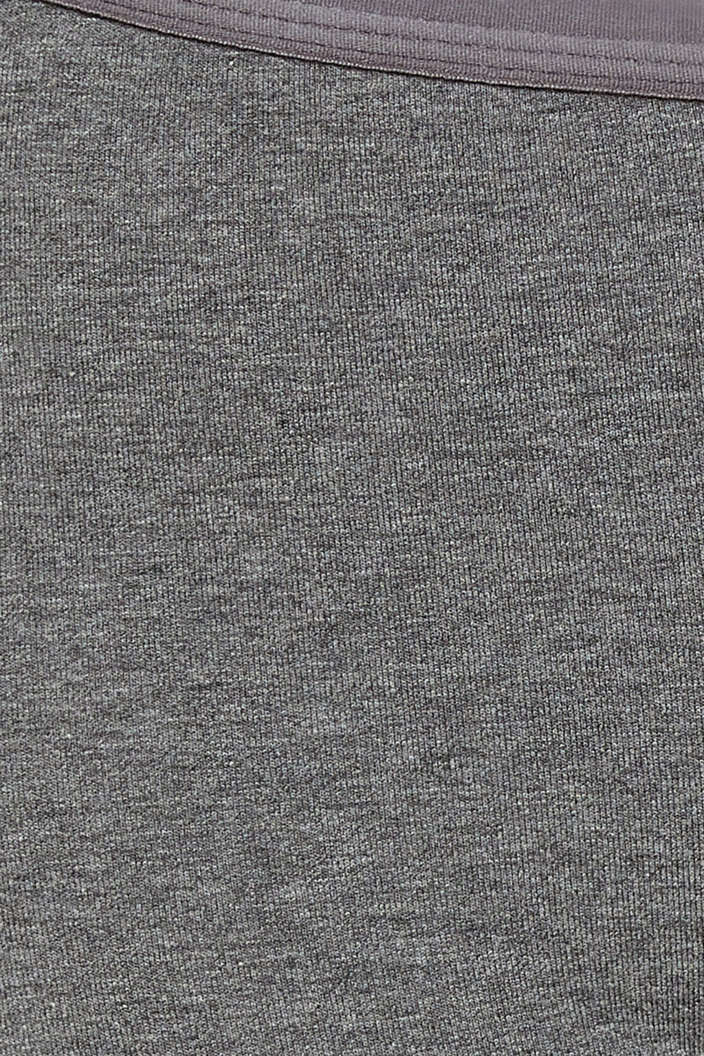 Dark Grey Cotton Mid-Waist Boyleg Panty