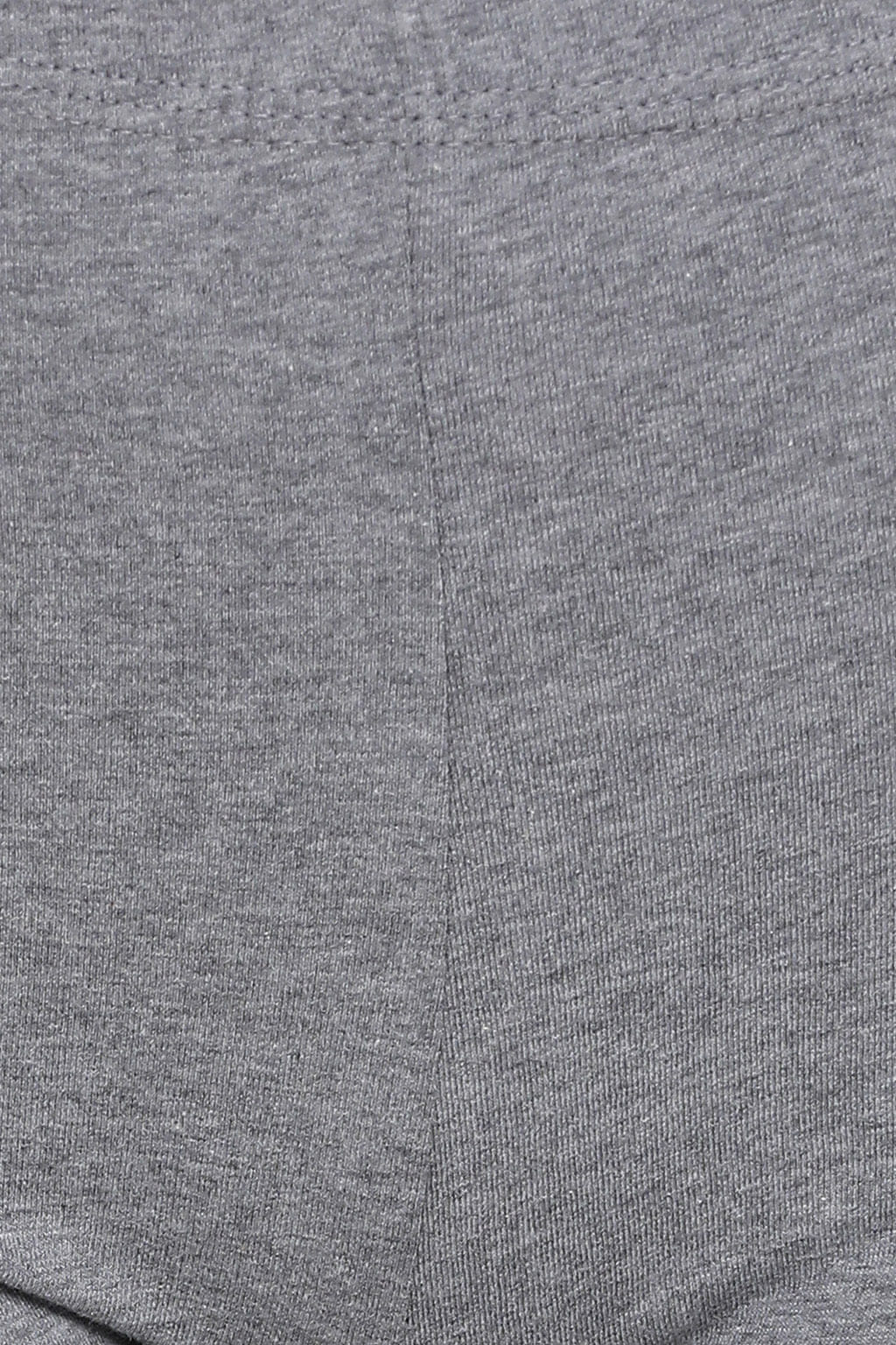 🌑 Dark Grey Cotton Mid-Waist Cycling Shorts with Inner Elastic